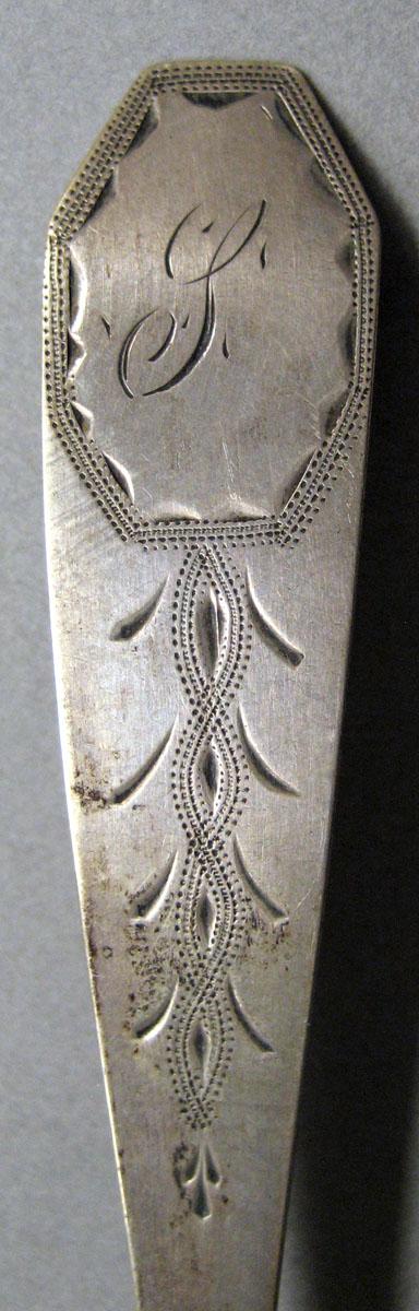 1962.0240.284 Silver Spoon engraving