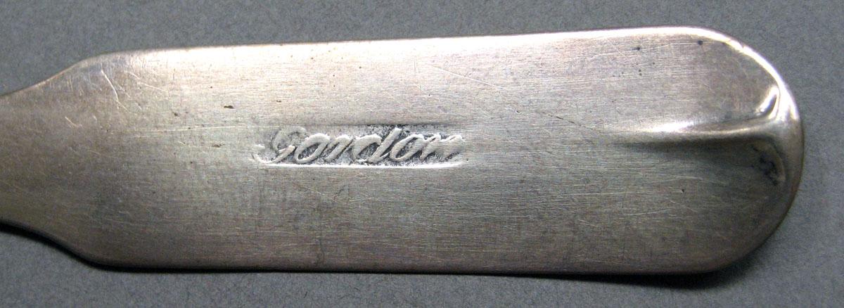 1962.0240.288 Silver Spoon mark