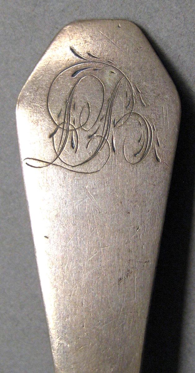 1962.0240.289 Silver Spoon engraving