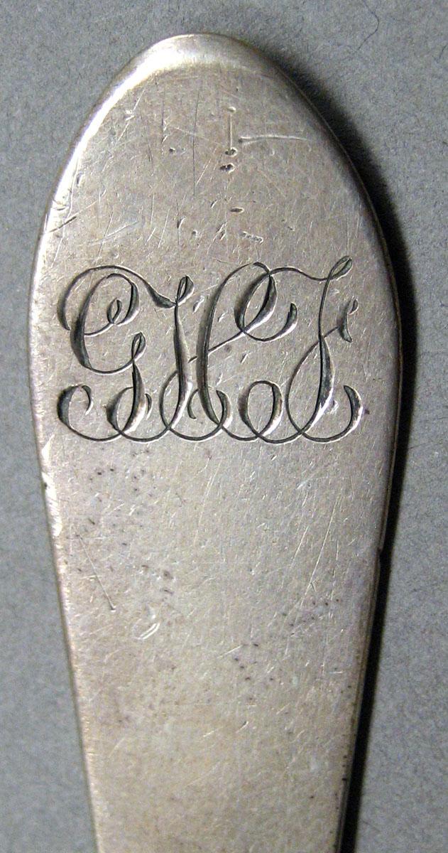 1962.0240.290 Silver Spoon engraving underside