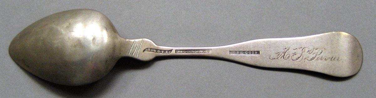1962.0240.291 Silver Spoon underside