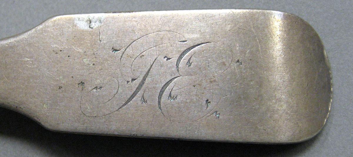 1962.0240.292 Silver Spoon engraving