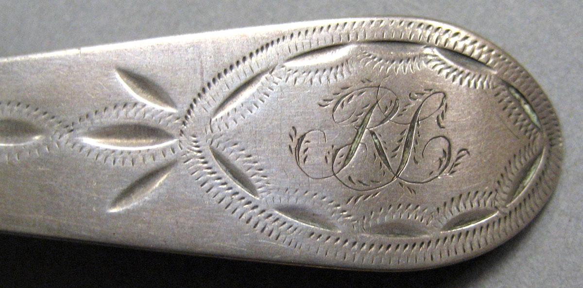 1962.0240.295 Silver Spoon engraving