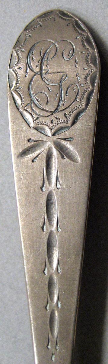 1962.0240.296 Silver Spoon engraving