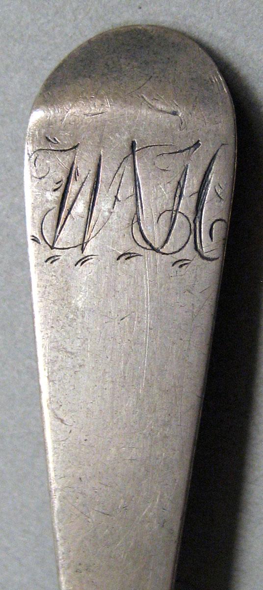 1962.0240.298 Silver Spoon engraving