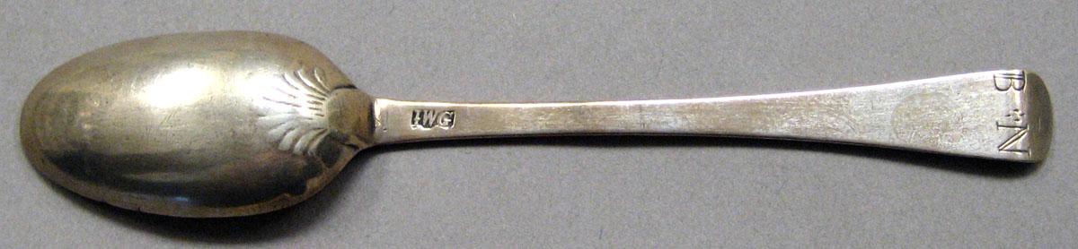 1962.0240.301 Silver Spoon underside