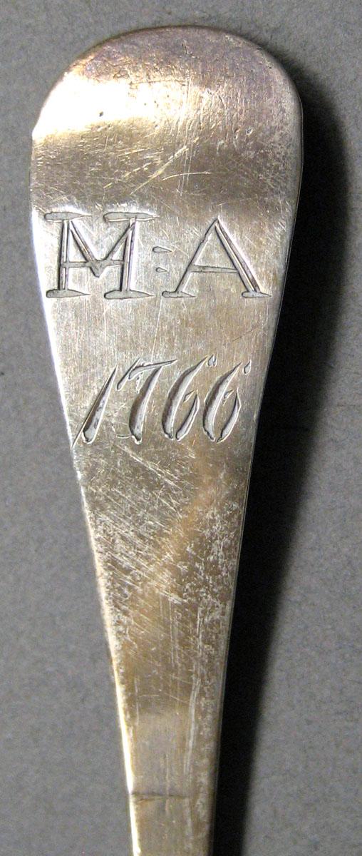 1962.0240.302 Silver Spoon engraving