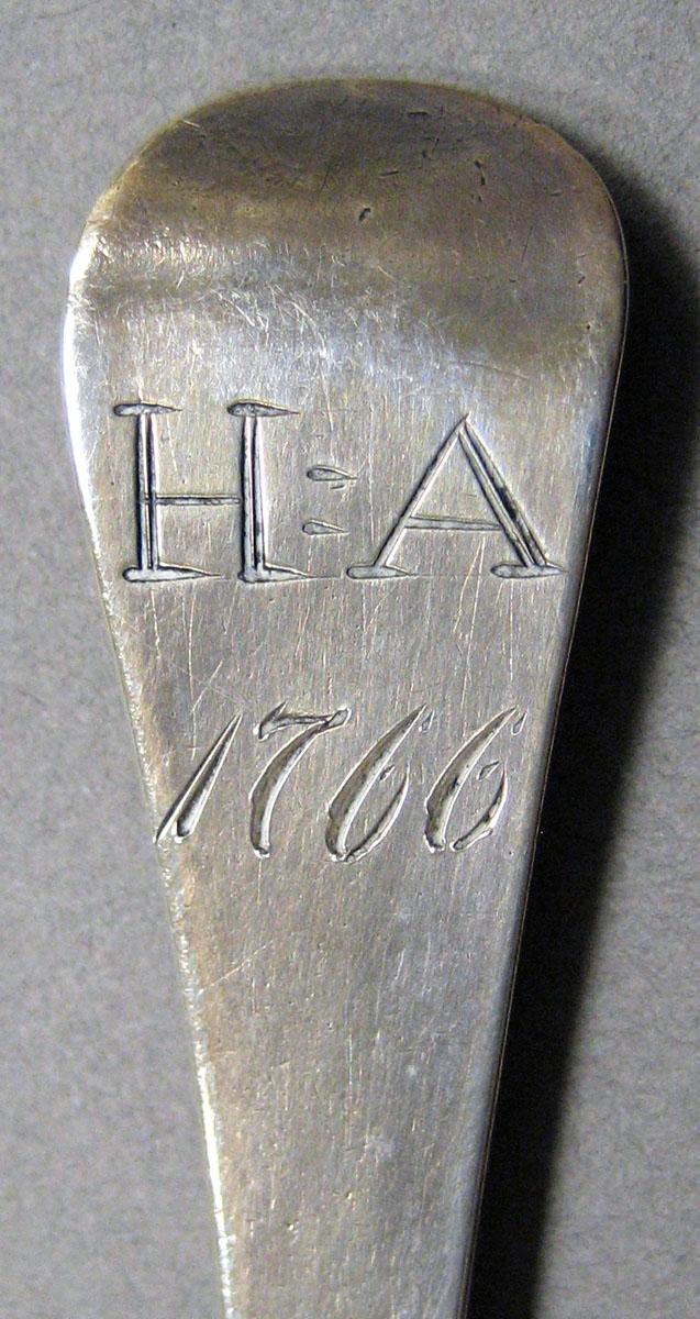 1962.0240.304 Silver Spoon engraving