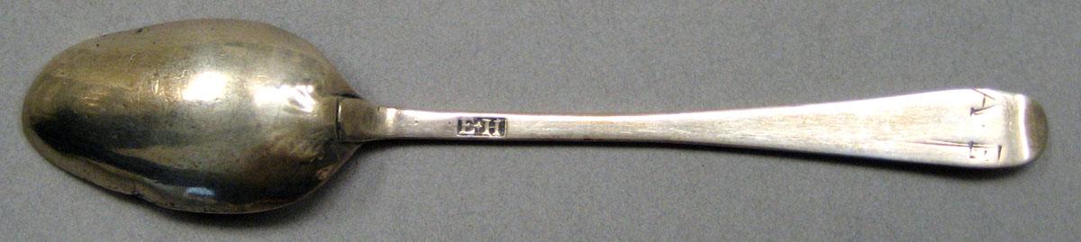 1962.0240.305 Silver Spoon underside