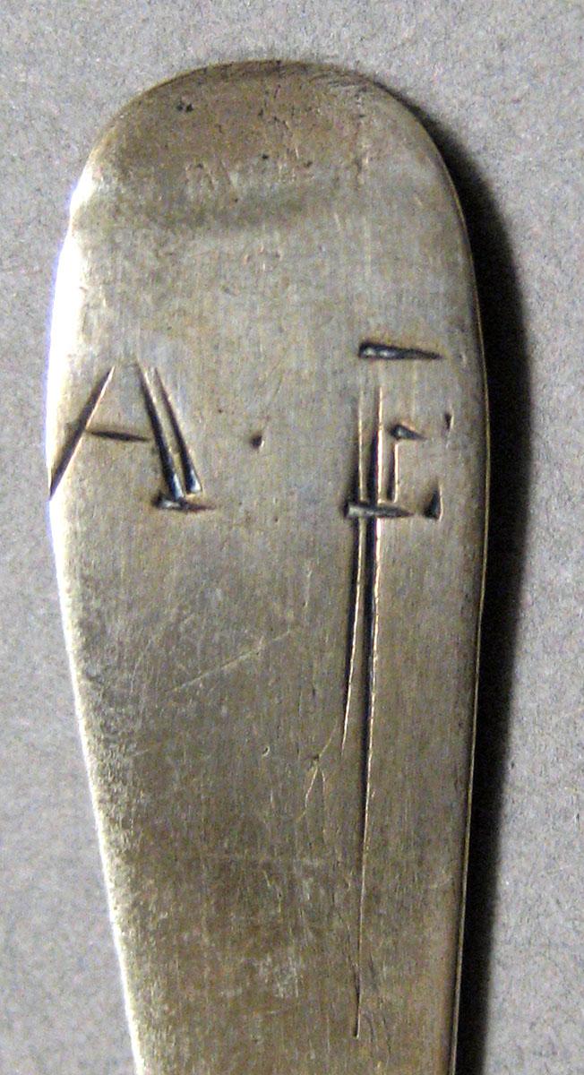 1962.0240.305 Silver Spoon engraving