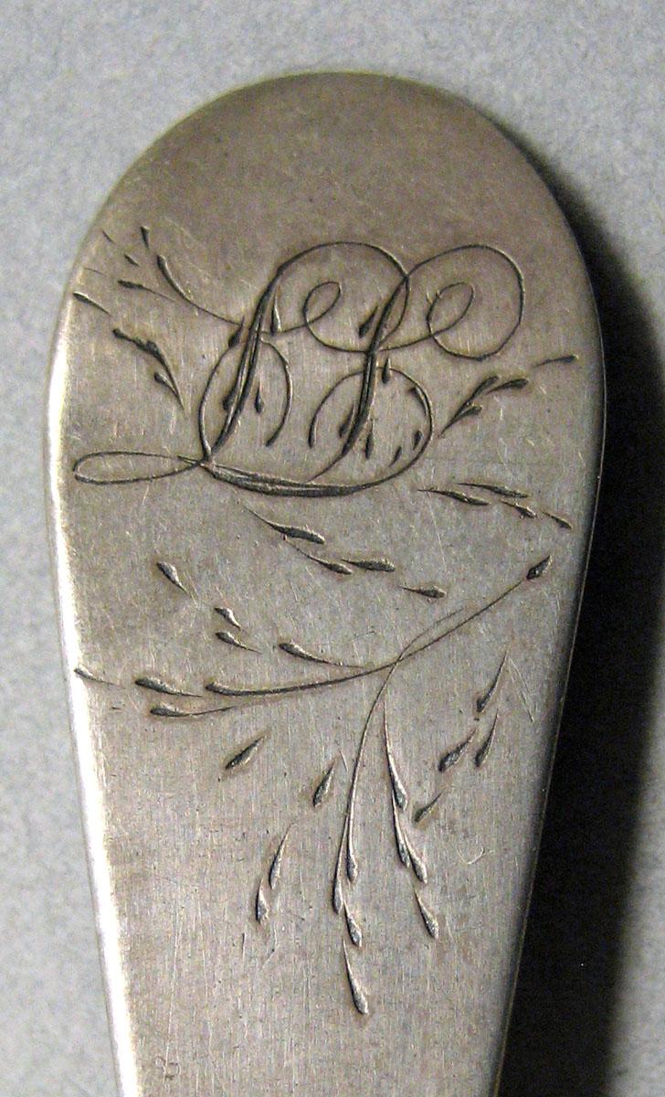 1962.0240.306 Silver Spoon engraving