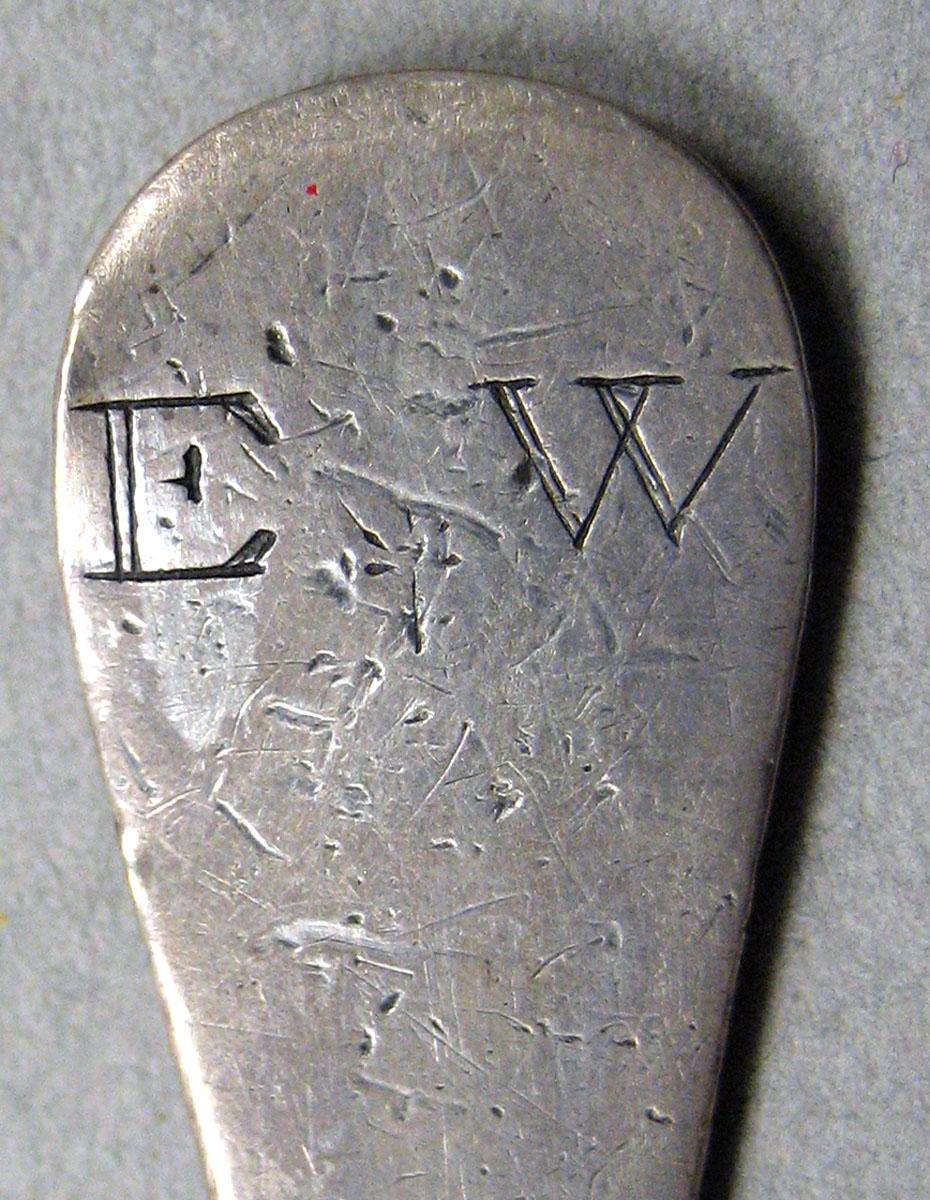 1962.0240.309 Silver Spoon engraving