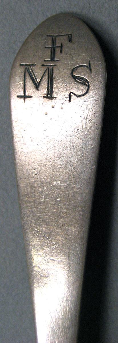 1962.0240.312 Silver Spoon engraving