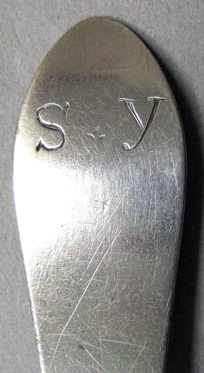 1962.0240.313 Silver Spoon engraving