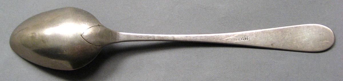 1962.0240.315 Silver Spoon underside