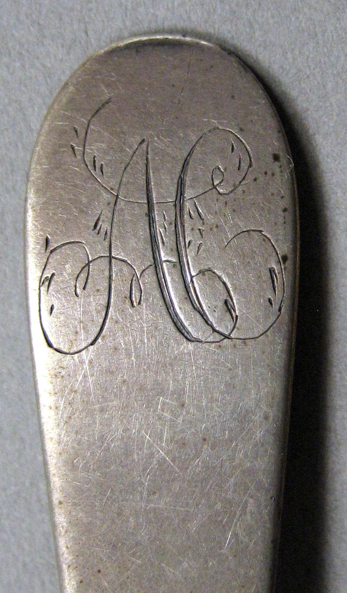 1962.0240.315 Silver Spoon engraving
