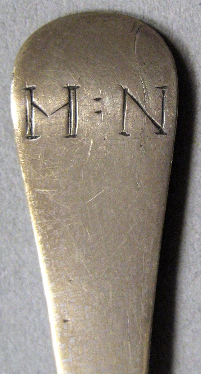 1962.0240.316 Silver Spoon engraving