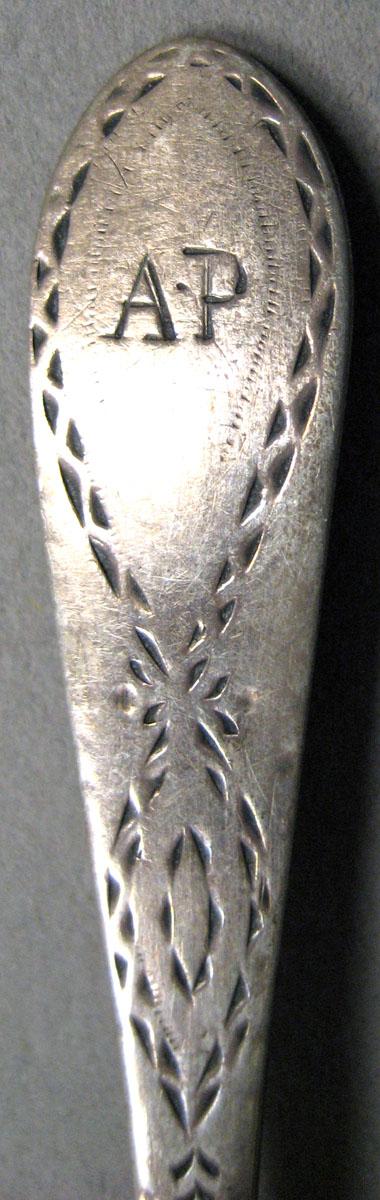 1962.0240.317 Silver Spoon engraving