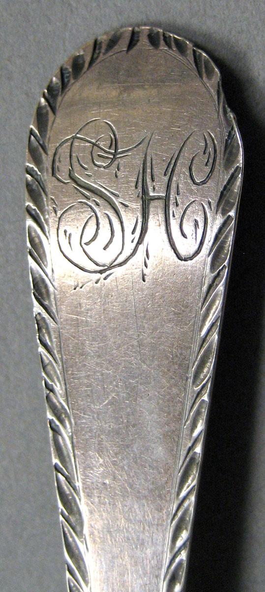 1962.0240.321 Silver Spoon engraving