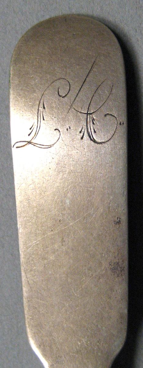 1962.0240.325 Silver Spoon engraving