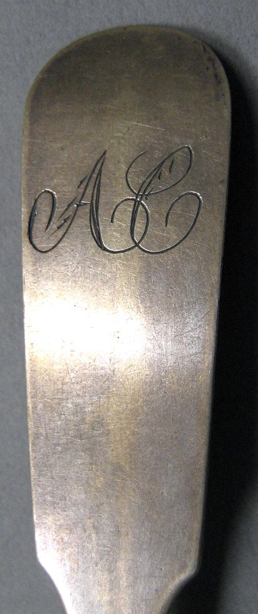 1962.0240.328 Silver Spoon engraving