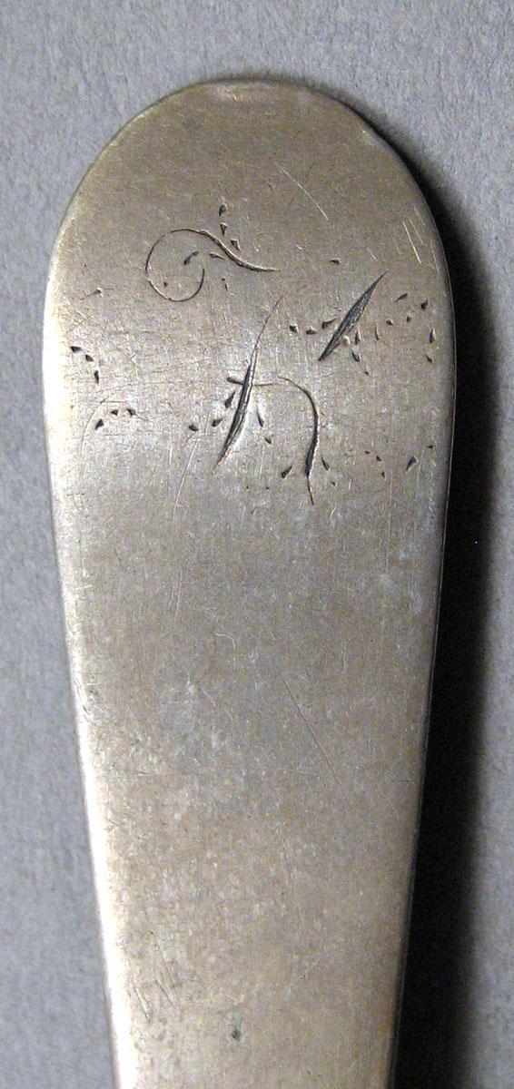 1962.0240.333 Silver Spoon engraving