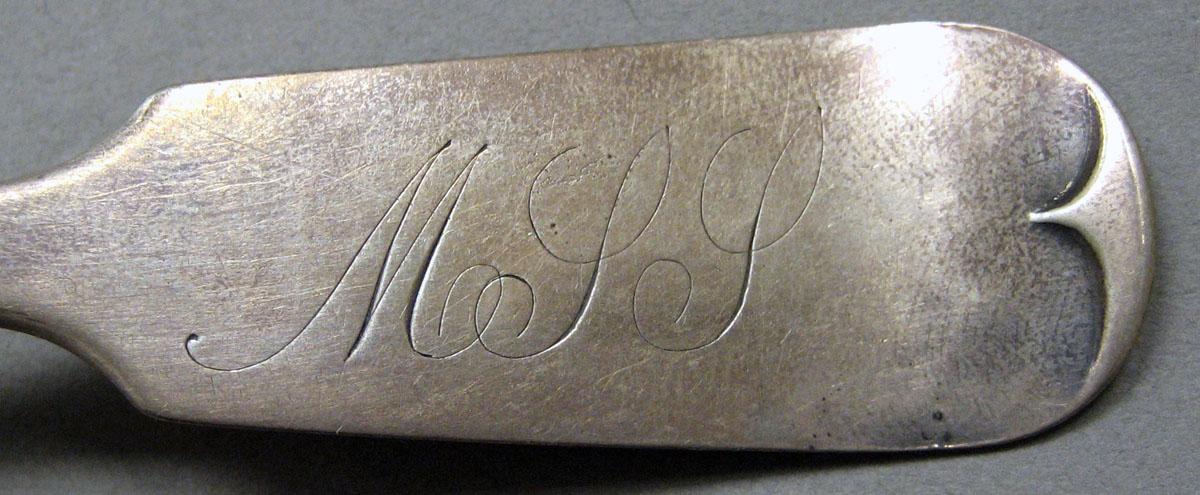 1962.0240.334 Silver Spoon engraving