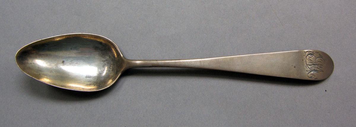 1962.0240.337 Silver spoon upper surface