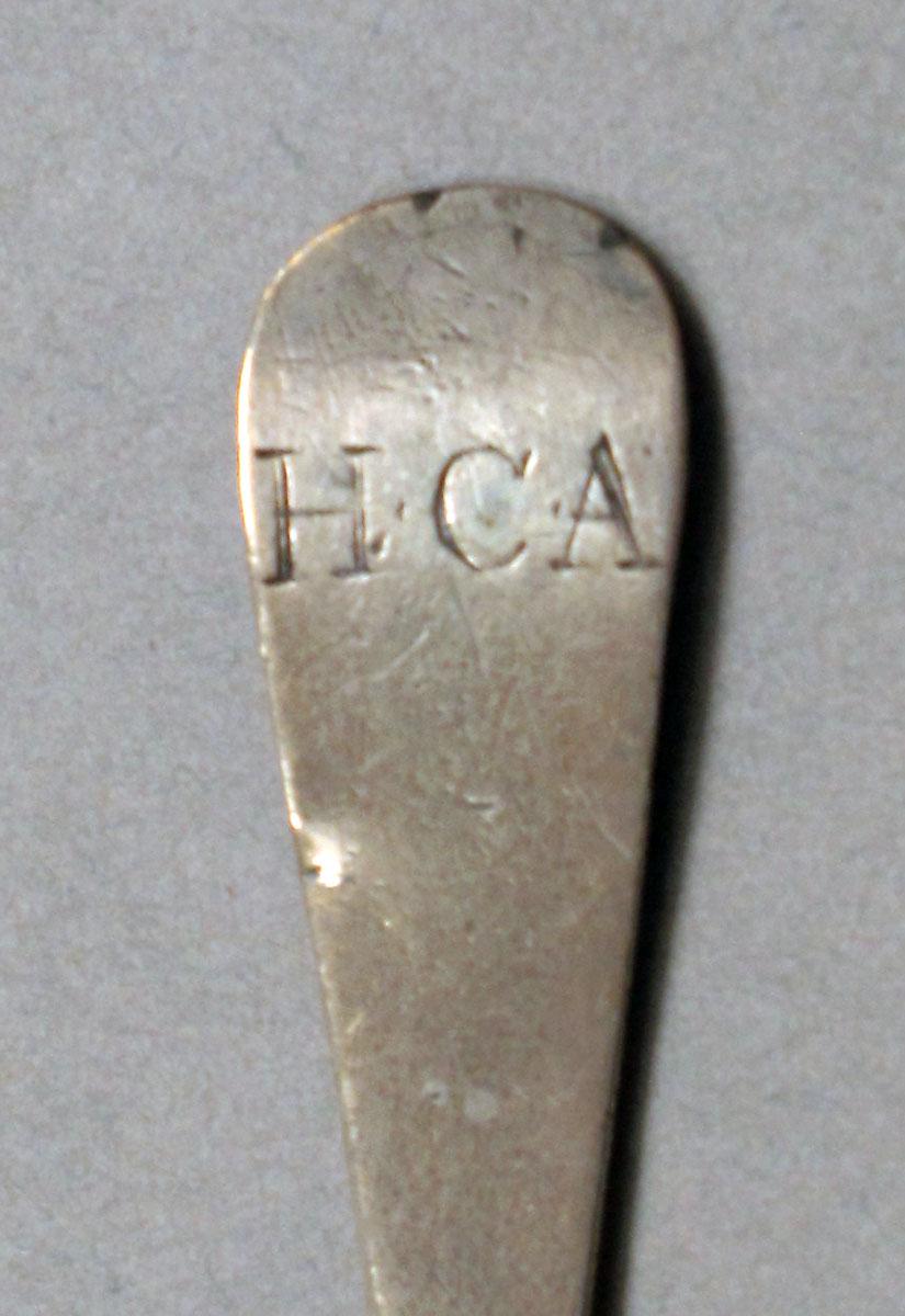 1962.0240.356 Silver spoon engraving