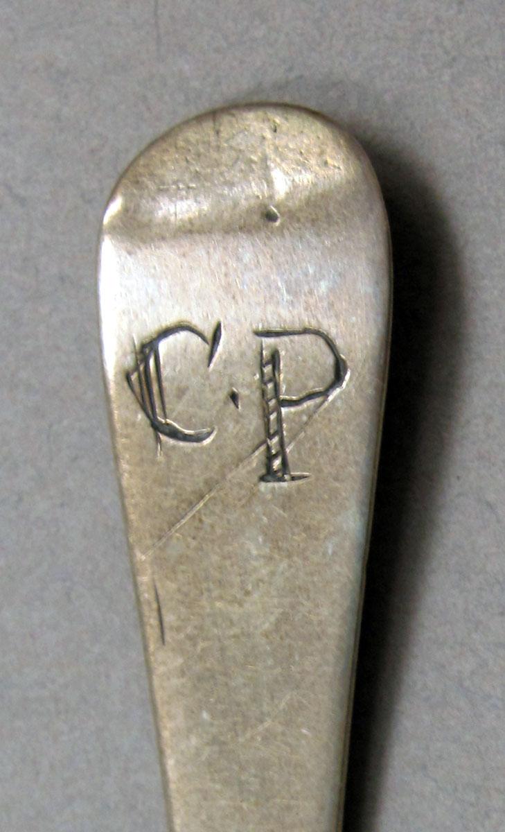1962.0240.358 Silver spoon engraving
