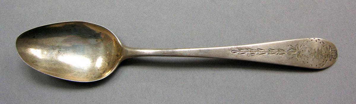 1962.0240.363 Silver spoon upper surface