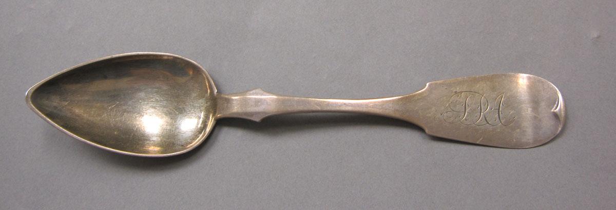 1962.0240.370 Silver spoon upper surface