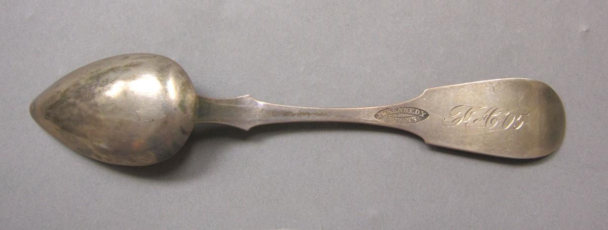 1962.0240.370 Silver spoon underside