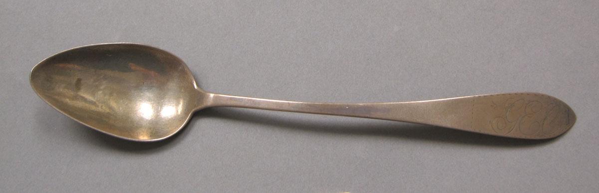 1962.0240.371 Silver spoon upper surface
