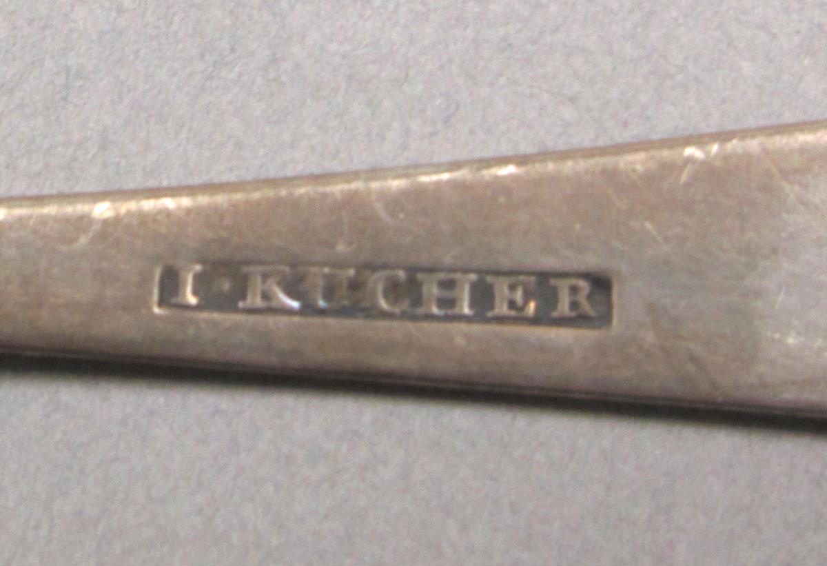 1962.0240.374 Silver spoon mark