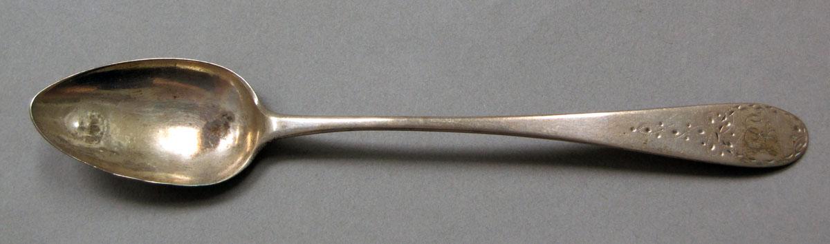 1962.0240.383 Silver spoon upper surface