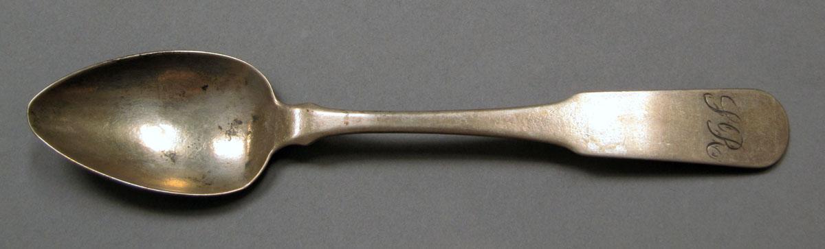 1962.0240.397 Silver spoon upper surface