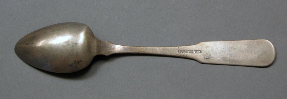 1962.0240.397 Silver spoon underside