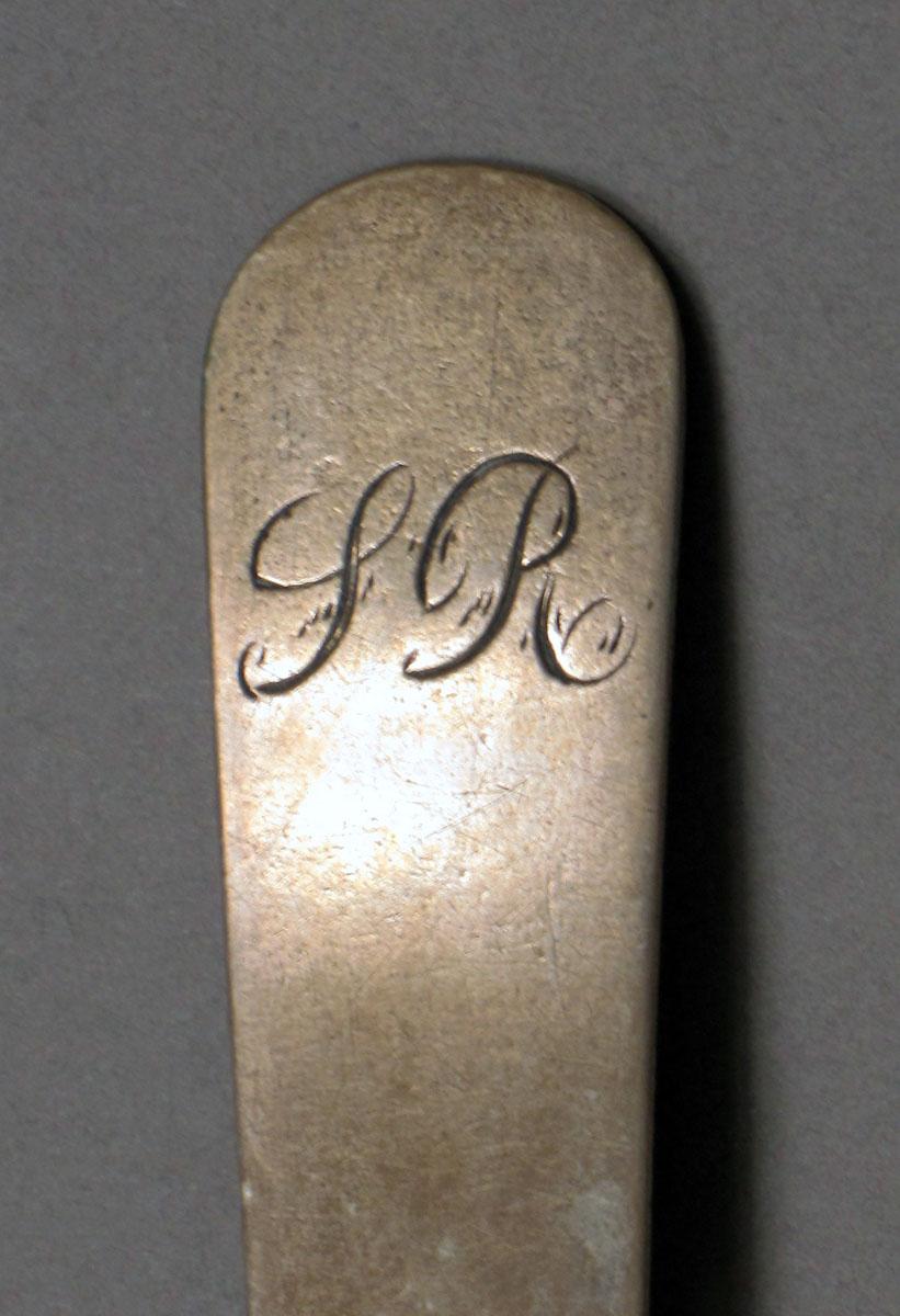 1962.0240.397 Silver spoon engraving