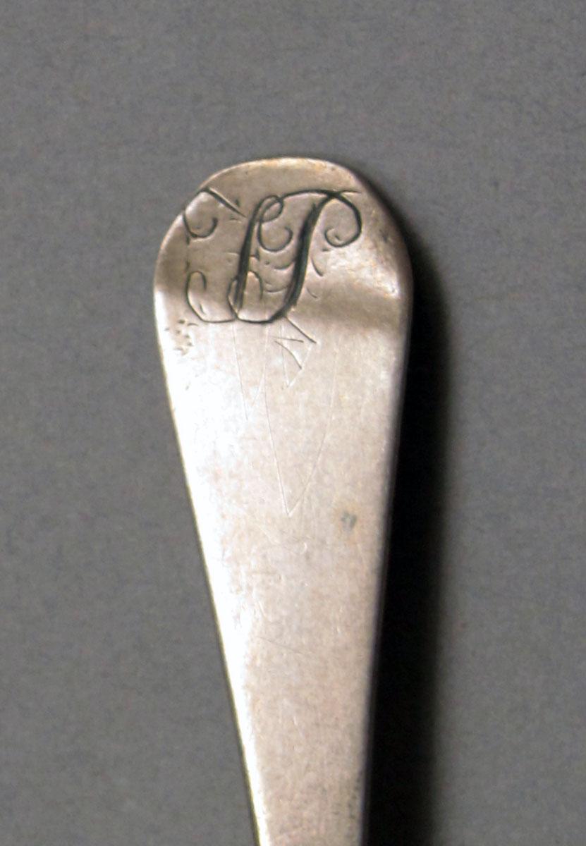 1962.0240.401 Silver spoon engraving