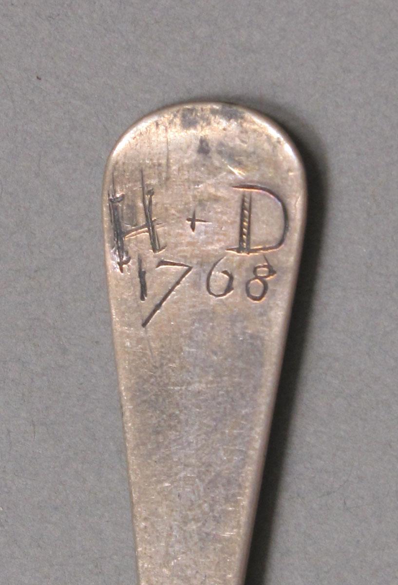 1962.0240.408 Silver spoon engraving