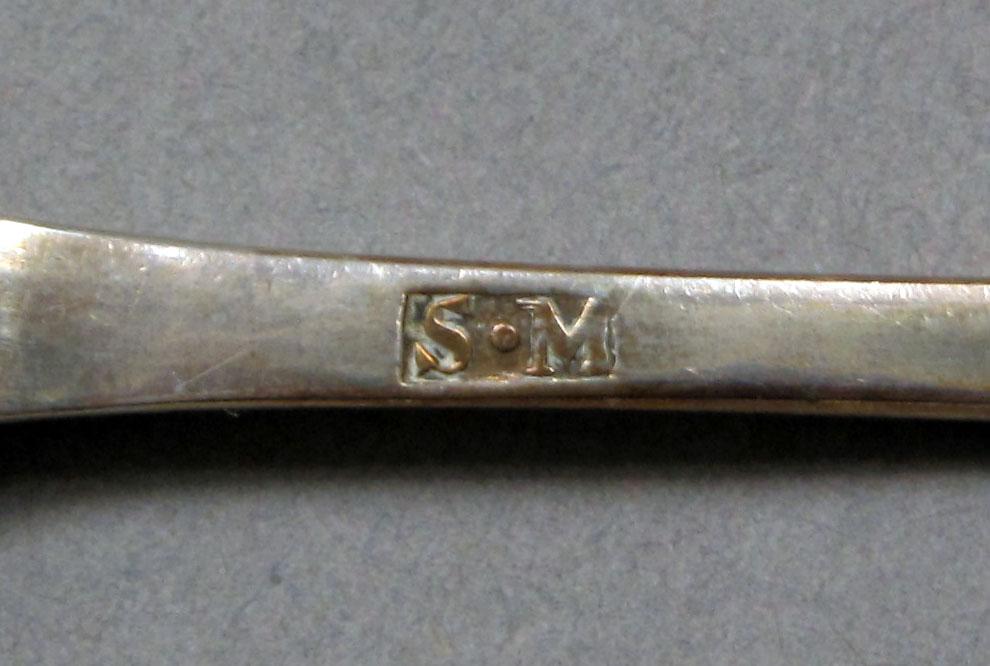 1962.0240.410 Silver spoon mark