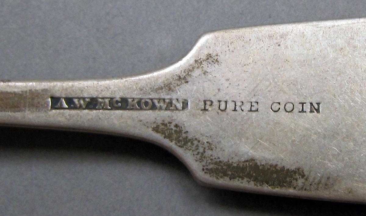 1962.0240.413 Silver spoon mark