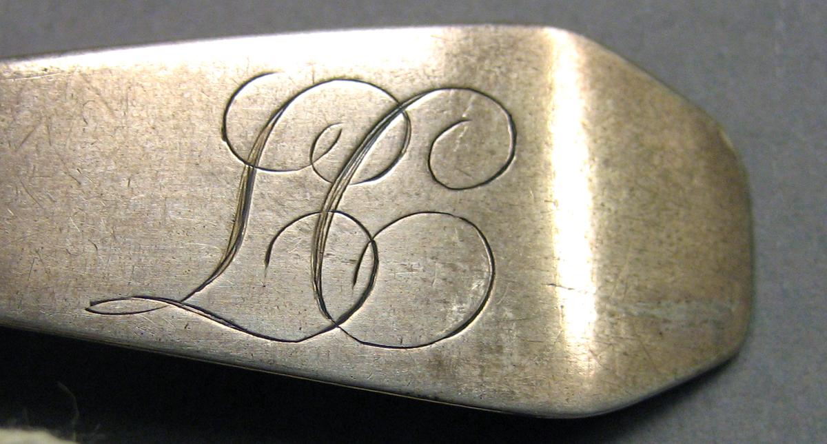 1962.0240.421 Silver Spoon engraving