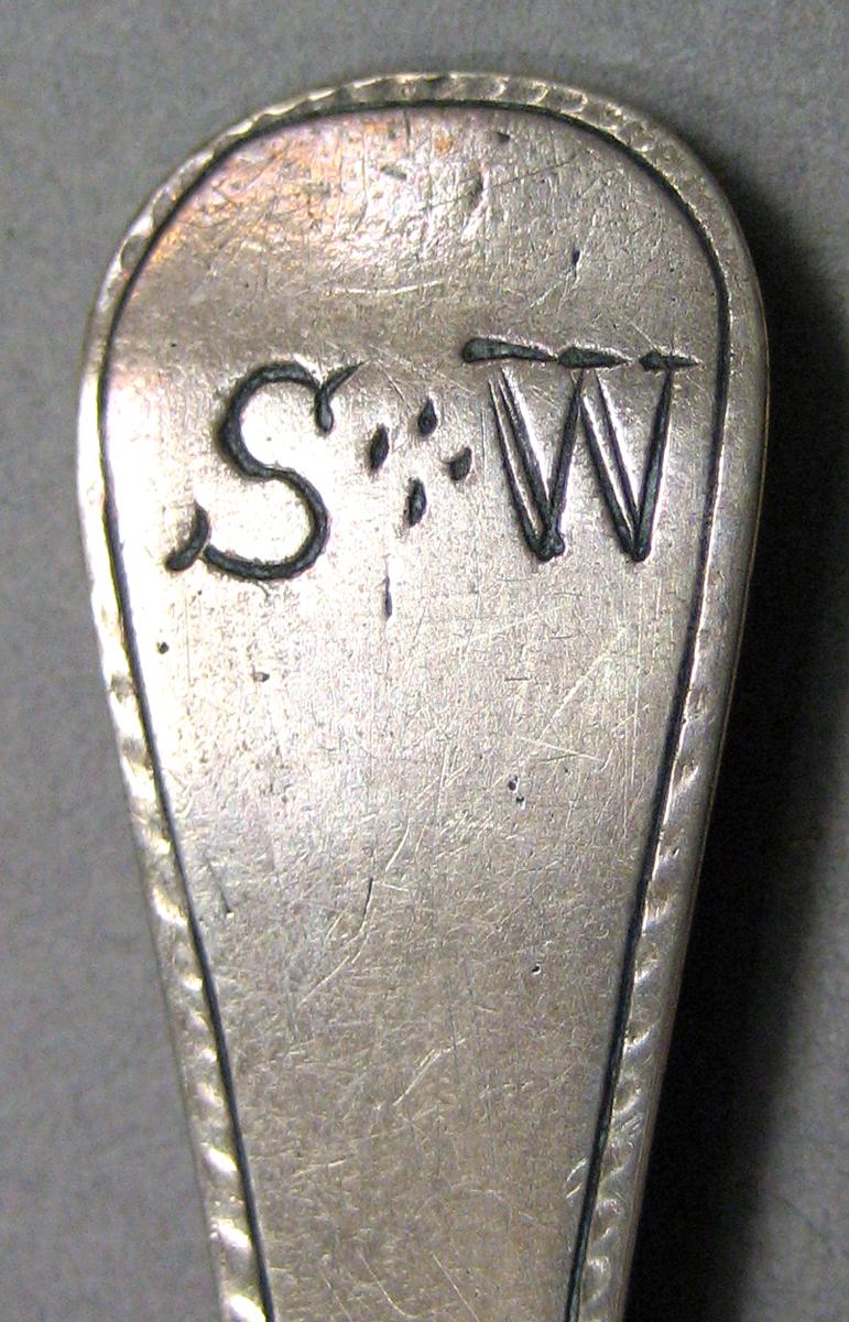 1962.0240.440 Silver Spoon engraving