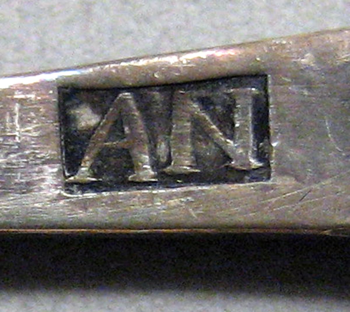 1962.0240.442 Silver Spoon mark