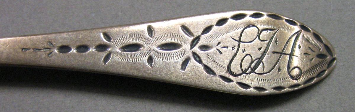 1962.0240.450 Silver Spoon engraving
