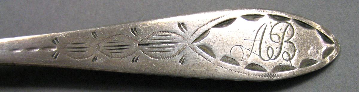 1962.0240.451 Silver Spoon engraving