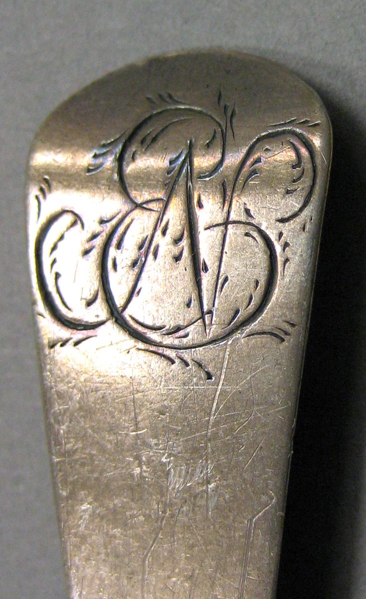 1962.0240.456 Silver Spoon engraving