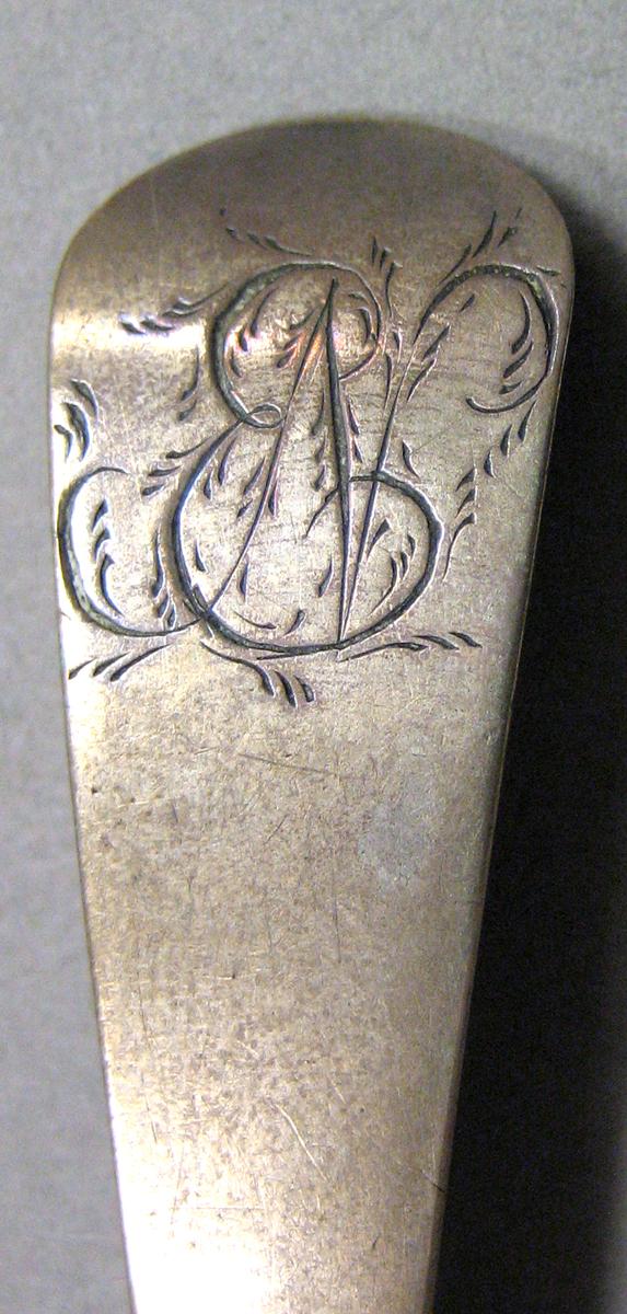 1962.0240.457 Silver Spoon engraving